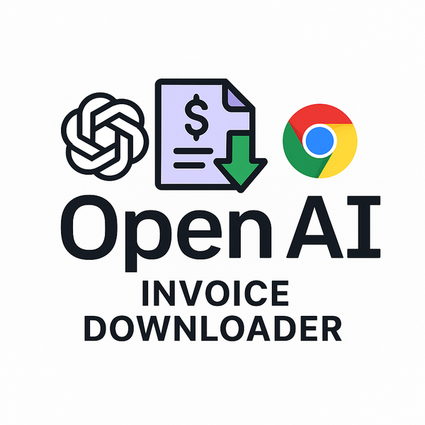 OpenAI Invoice downloader